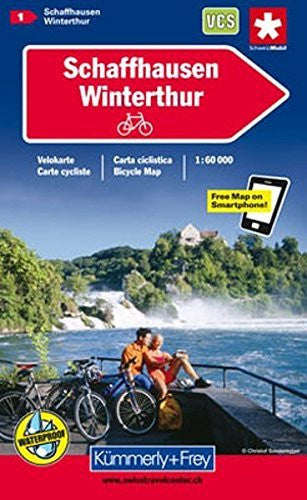 Schaffhausen / Winterthur Cycle Map: KF.VK.01 - Wide World Maps & MORE! - Book - Wide World Maps & MORE! - Wide World Maps & MORE!