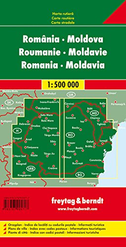 Romania/Moldova Freytag-Berndt und Artaria - Wide World Maps & MORE!