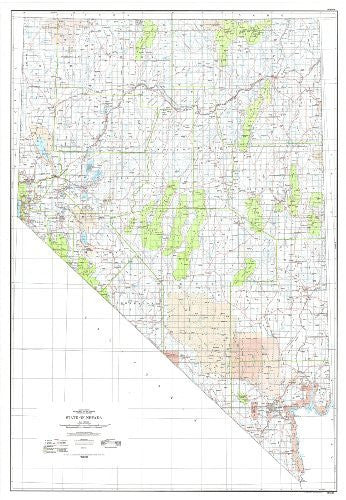 State of Nevada Base Map with Highways (TNV0904) - Wide World Maps & MORE! - Book - Wide World Maps & MORE! - Wide World Maps & MORE!