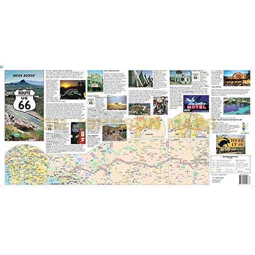 Quick Access US Route 66 - Wide World Maps & MORE! - Map - Global Graphics - Wide World Maps & MORE!