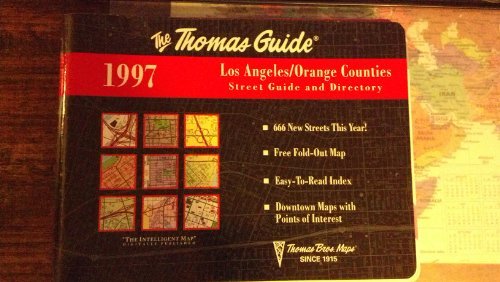 Los Angeles, Orange Counties Street Guide and Directory, 1997 (Annual) - Wide World Maps & MORE! - Book - Brand: Thomas Brothers Maps - Wide World Maps & MORE!