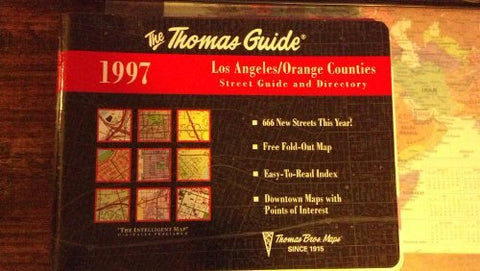 Los Angeles, Orange Counties Street Guide and Directory, 1997 (Annual) - Wide World Maps & MORE! - Book - Brand: Thomas Brothers Maps - Wide World Maps & MORE!