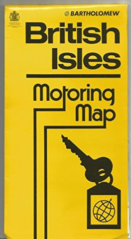 British Isles Map: Motoring Map - Wide World Maps & MORE! - Book - Wide World Maps & MORE! - Wide World Maps & MORE!