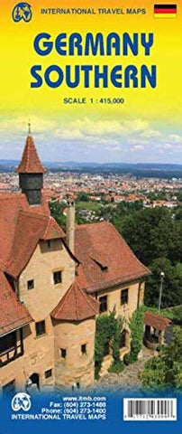 Germany Southern 2nd Edi 1:415K ITM - Wide World Maps & MORE! - Book - Wide World Maps & MORE! - Wide World Maps & MORE!