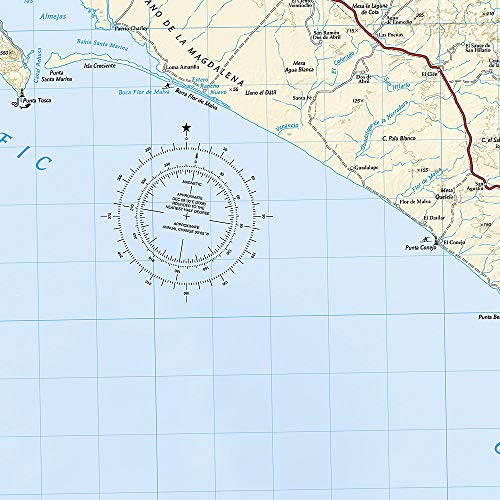 Baja South: Baja California Sur [Mexico] (National Geographic Adventure Map, 3104) - Wide World Maps & MORE!