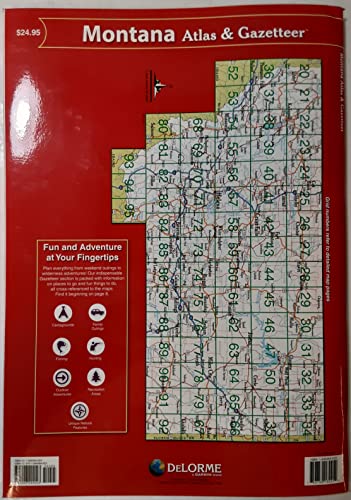 2020 Montana Detailed Topographic Maps (DeLorme Atlas & Gazetteer) - Wide World Maps & MORE!