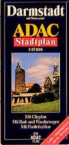 ADAC Stadtpläne, Darmstadt mit Weiterstadt: Mit Griesheim und Weiterstadt. Mit City- und Durchfahrtsplan. Mit Rad- und Wanderwegen. Mit Postleitzahlen. Mit groÃŸer Umgebungskarte - Wide World Maps & MORE! - Book - Wide World Maps & MORE! - Wide World Maps & MORE!