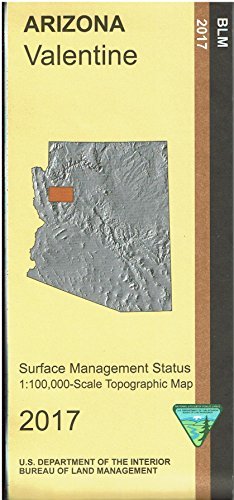 Valentine Surface Management Status 1:100,00-Scale Topographic Map - Wide World Maps & MORE! - Map - United States Department of the Interior - Wide World Maps & MORE!