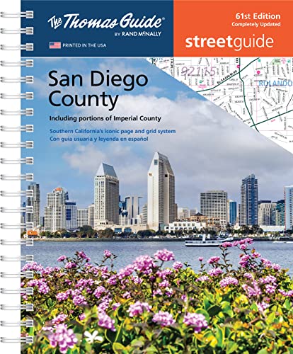 Thomas Guide: San Diego County Street Guide 61st Edition (English and Spanish Edition) - Wide World Maps & MORE!
