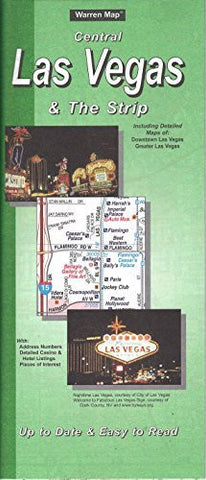Central Las Vegas & The Strip - Wide World Maps & MORE! - Map - Warren Map - Wide World Maps & MORE!