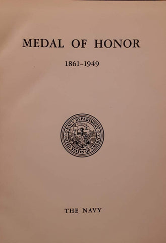 Medal of Honor 1861-1949 The Navy. - Wide World Maps & MORE! - Book - Wide World Maps & MORE! - Wide World Maps & MORE!