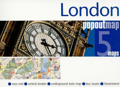 London popout®map (PopOut Maps) - Wide World Maps & MORE! - Book - Wide World Maps & MORE! - Wide World Maps & MORE!