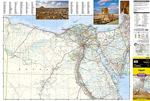 Egypt (National Geographic Adventure Map, 3202) - Wide World Maps & MORE!