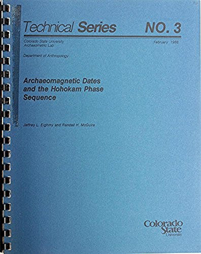 Archaeomagnetic Dates and the Hohokam Phase Sequence - Wide World Maps & MORE! - Book - Wide World Maps & MORE! - Wide World Maps & MORE!