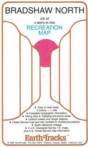 Bradshaw North Gloss Laminated - Wide World Maps & MORE! - Map - EarthTracks - Wide World Maps & MORE!