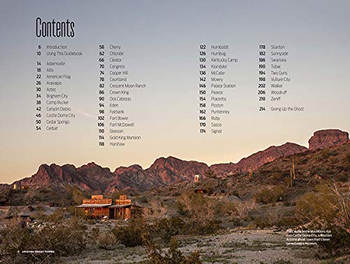 Arizona Ghost Towns: 50 of the State's Best Places to Get a Glimpse of the Old West - Wide World Maps & MORE! - Book - Arizona Highways Books - Wide World Maps & MORE!
