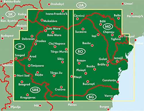 Romania/Moldova Freytag-Berndt und Artaria - Wide World Maps & MORE!