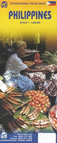 Philippines 1:1,200,000 Travel Map (International Travel Maps) - Wide World Maps & MORE! - Map - ITMB Publishing, Ltd. - Wide World Maps & MORE!