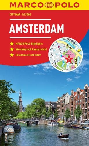Amsterdam Marco Polo City Map (Marco Polo City Maps) [Map] Marco Polo Travel Publishing - Wide World Maps & MORE!