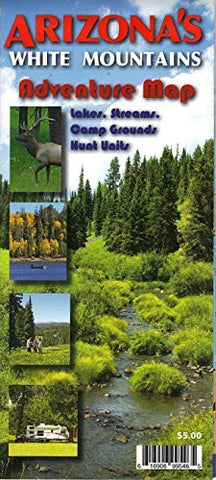 Arizona's White Mountains Adventure Map - Wide World Maps & MORE! - Map - Mead Publishing - Wide World Maps & MORE!