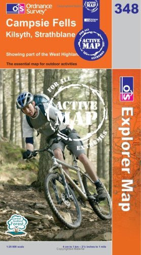 Campsie Fells (OS Explorer Map Active) - Wide World Maps & MORE! - Book - Wide World Maps & MORE! - Wide World Maps & MORE!