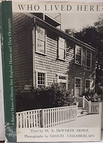 Who Lived Here? A Baker's Dozen of Historic New England Houses and Their Occupants - Wide World Maps & MORE! - Book - Wide World Maps & MORE! - Wide World Maps & MORE!