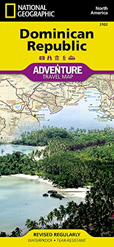 Dominican Republic (National Geographic Adventure Map, 3102) - Wide World Maps & MORE!