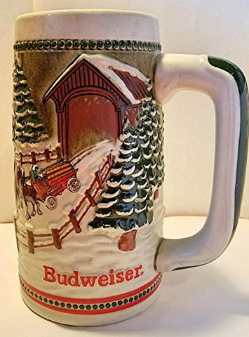 Budweiser Holiday Steins Collectable Holiday Stein Series - Wide World Maps & MORE! - Kitchen - Budweiser - Wide World Maps & MORE!