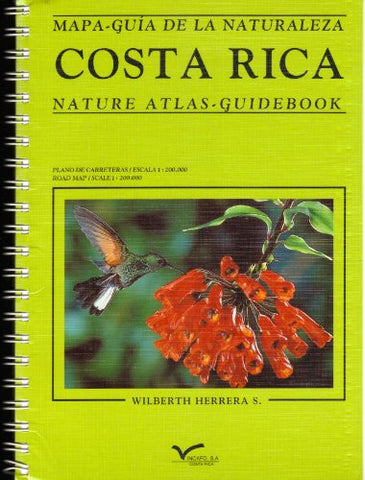 Costa Rica: Mapa-guia de la naturaleza: Nature Atlas - Guidebook - Wide World Maps & MORE!