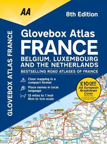 AA Glovebox Atlas France - Wide World Maps & MORE! - Book - Wide World Maps & MORE! - Wide World Maps & MORE!
