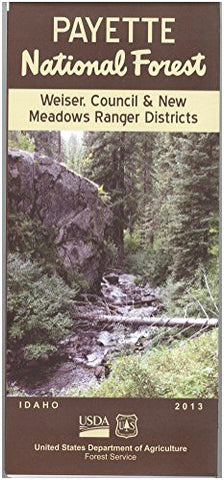 Map: Payette National Forest Weiser (south) - Wide World Maps & MORE! - Book - Wide World Maps & MORE! - Wide World Maps & MORE!