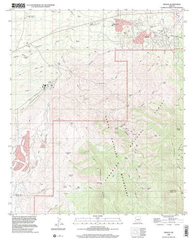 Oracle, AZ 7.5' 1996 - Wide World Maps & MORE! - Map - Wide World Maps & MORE! - Wide World Maps & MORE!