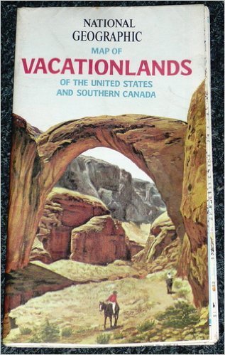 National Geographic Map - Vacationlands of the United States and Southern Canada - Wide World Maps & MORE! - Book - Wide World Maps & MORE! - Wide World Maps & MORE!
