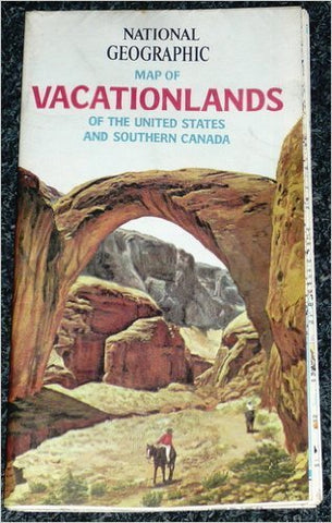 National Geographic Map - Vacationlands of the United States and Southern Canada - Wide World Maps & MORE! - Book - Wide World Maps & MORE! - Wide World Maps & MORE!