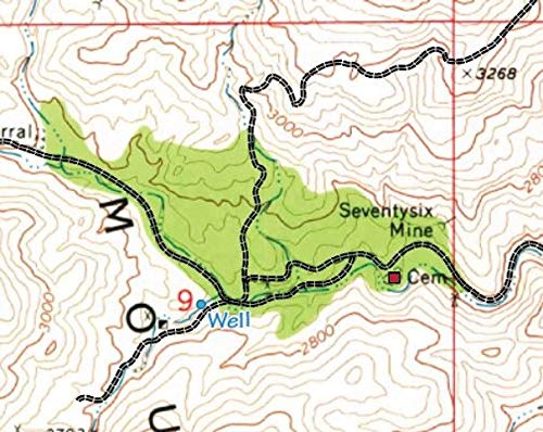Columbia, Arizona / Off-Road Series - Wide World Maps & MORE! - Map - Adventure iDiaz Maps - Wide World Maps & MORE!