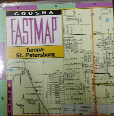 Fastmap Tampa St. Petersburg - Wide World Maps & MORE! - Book - Wide World Maps & MORE! - Wide World Maps & MORE!