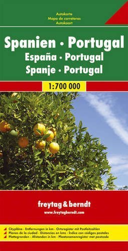 Spain and Portugal Road Map - Wide World Maps & MORE! - Book - Wide World Maps & MORE! - Wide World Maps & MORE!