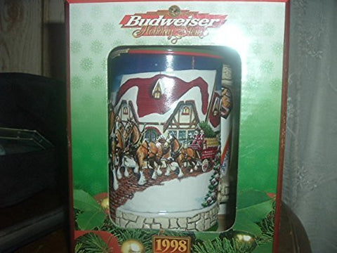 Budweiser 1998 Grants Farm Holiday Stein by Budweiser - Wide World Maps & MORE! - Kitchen - Budweiser - Wide World Maps & MORE!