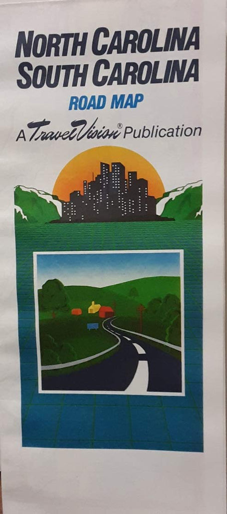 North Carolina, South Carolina road map - Wide World Maps & MORE! - Book - Wide World Maps & MORE! - Wide World Maps & MORE!