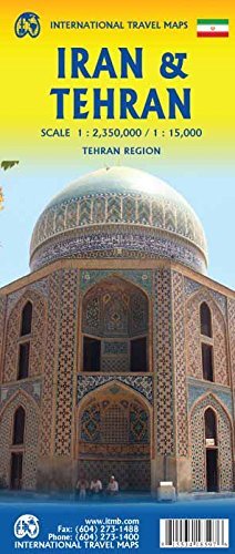 Iran & Tehran - Wide World Maps & MORE! - Map - International Travel Maps - Wide World Maps & MORE!
