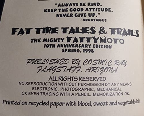 Fat Tire Tales and Trails - Wide World Maps & MORE!