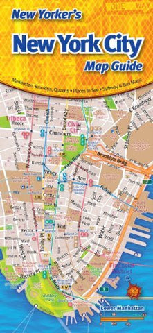 New Yorker's New York City Map Guide - Wide World Maps & MORE! - Book - Opus Publishing - Wide World Maps & MORE!