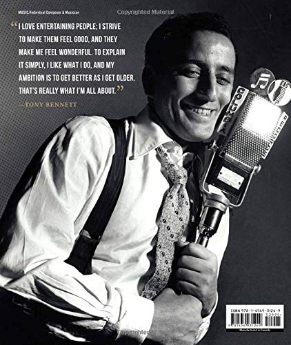 Tony Bennett Onstage and in the Studio - Wide World Maps & MORE! - Book - Sterling - Wide World Maps & MORE!