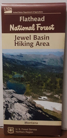 Flathead Jewel Basin Hiking Area - Wide World Maps & MORE!
