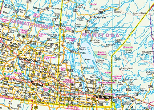 Canada, Canada Road Map - Wide World Maps & MORE!