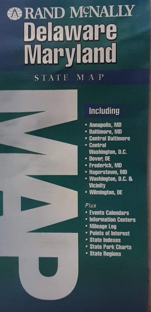 Delaware Maryland (State Maps-USA) - Wide World Maps & MORE! - Book - Wide World Maps & MORE! - Wide World Maps & MORE!