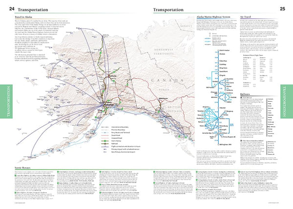Alaska Road & Recreation Atlas (The Last Frontier) [Staple Bound] Neil Allen; Luis Borella; Bridger DeVille; John Glanville and Bill Hunt - Wide World Maps & MORE!