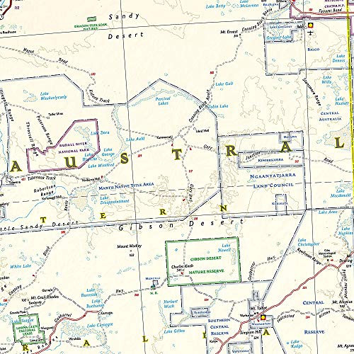 Australia (National Geographic Adventure Map, 3501) - Wide World Maps & MORE!