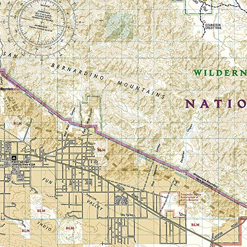 Joshua Tree National Park (National Geographic Trails Illustrated Map, 226) - Wide World Maps & MORE!