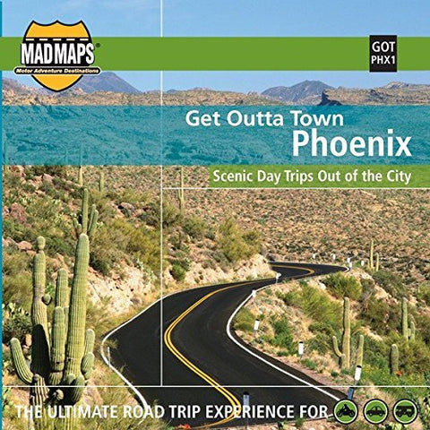 MAD Maps - Get Outta Town Scenic Road Trips Map - Phoenix - GOTPHX1 - Wide World Maps & MORE! - Book - Wide World Maps & MORE! - Wide World Maps & MORE!